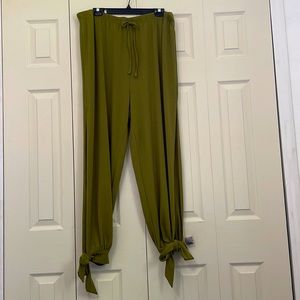 Shein slit tie pants plus size